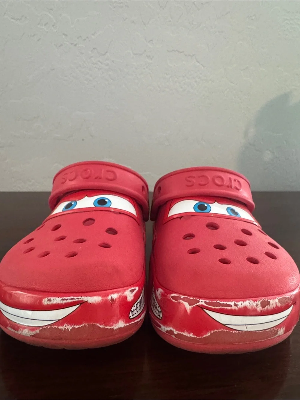 Red Kids' Lightning McQueen Croc-Style Clog - 95 Racing Design
